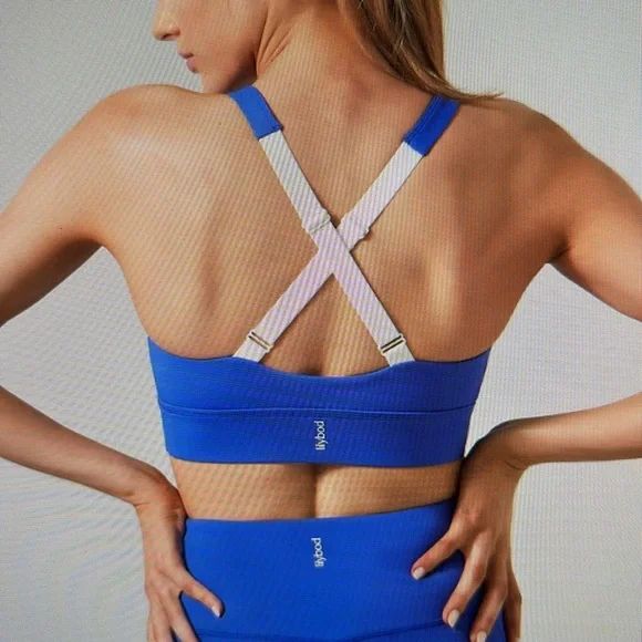 Lilybod Chelsea XR Sports Bra in Cobalt Blue *NWOT